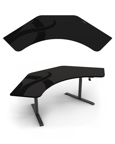 Arozzi Arena Angelo Gaming Desk Pad Gunmetal | Desk-Wide Microfiber, 88.6 x 28 in, Anti-Slip Rubber Base, Water-Resistant, Machine Washable - color: Angelo Gun Metal
