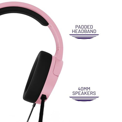 4Gamers Panther Wave Gaming Headset Blush for PS5, Xbox & PC - color: Blush