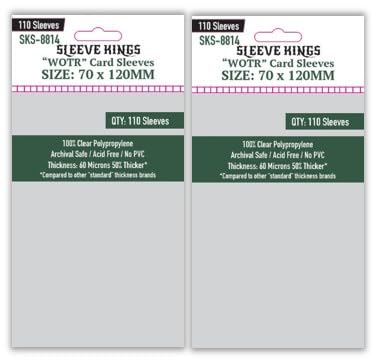 T.I.M.E Stories Sleeve Kings Compatible Sleeve Bundle - style: T.I.M.E Stories One Bundle per Expansion (8814 x 2)