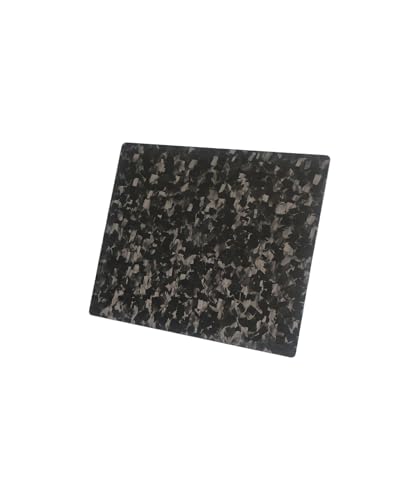 Multipurpose Carbon Fiber Mouse Pad - Hard, Thin, and Lightweight for Office, Gaming, and Daily Computer Use on Desk or Lap (Forged, Small) - color: Forged, size: 8L x 6W inches