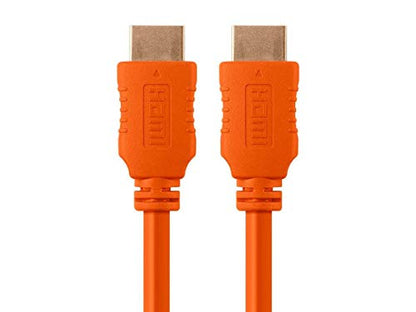 Monoprice 4K High Speed HDMI Cable - HDMI 2.0, 4K@60Hz, HDR, HDR10, Dolby Vision, 18Gbps, YUV 4:4:4, 28AWG, With Ferrite Cores, 1.5 Feet, Black