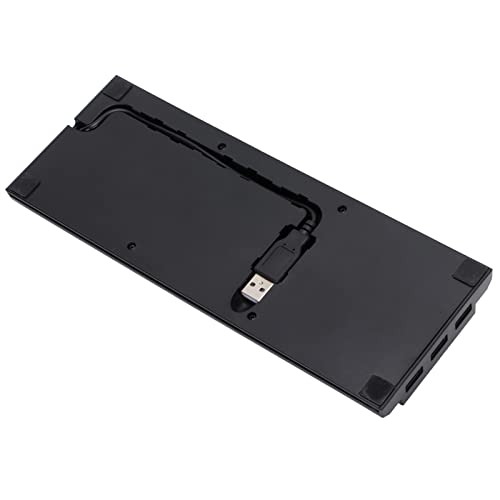 Vertical Gaming Console Cooling Stand with Light Bar for One X, 3 Fans, USB Hub Charging Ports, Decorative Design, ABS Material