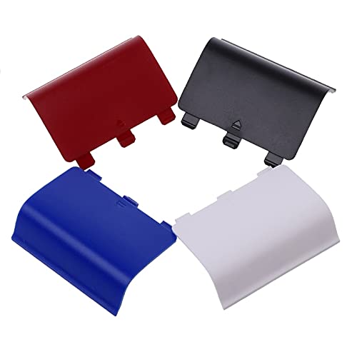 Back Battery Case Lid Cover Shell Replacement for Xbox One Controller (Red) - color: Red