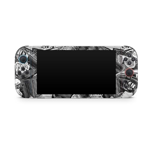 Carbon Fiber Gaming Skin Compatible with Nintendo Switch 2 Console Only - Mono Hip Hop - Premium 3M Vinyl Protective Wrap Decal Cover - Easy to Apply | Crafted in The USA by MightySkins - color: Mono Hip Hop, size: Switch 2 Console Skin Only, style: Textu