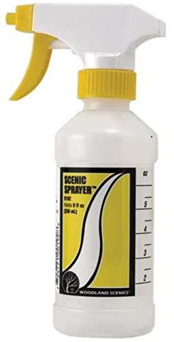 Woodland Scenics, Soft Flake Snow, Scenic Cement, and Scenic Sprayer (Pack of 3) - with Make Your Day Paint Brushes