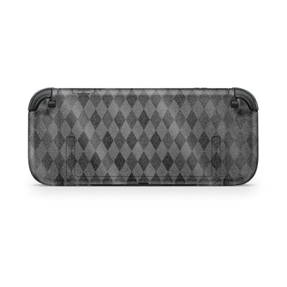 Glossy Glitter Gaming Skin Compatible with Nintendo Switch 2 Console Only - Black Argyle - Premium 3M Vinyl Protective Wrap Decal Cover - Easy to Apply | Crafted in The USA by MightySkins - color: Black Argyle, size: Switch 2 Console Skin Only, style: Glo
