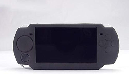 Protective Soft Rubber Silicone Skin Case Cover for PSP 1000 1001 (Black) - color: Black