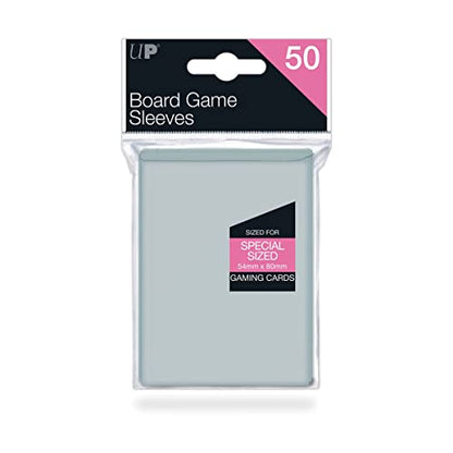 Ultra Pro 54mm X 80mm Board Game Sleeves 50ct (for Catan), Clear
