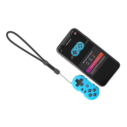 CRKD ATOM - Collectible Keychain Controller for Nintendo Switch, PC, Mac, Mobile and Smart TV (Sky Blue) - color: Sky Blue