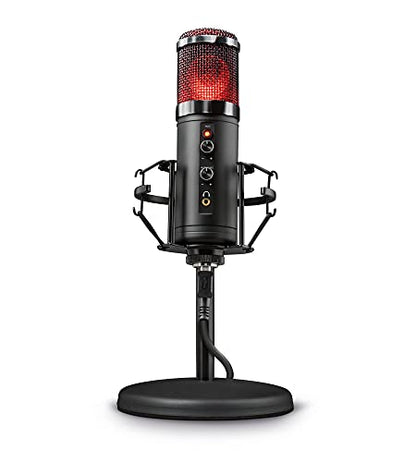 Trust Gaming GXT 256 Exxo USB Streaming Microphone for PC, Laptop and PS4, Black - style: GXT 256 Exxo