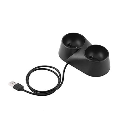 Charging Dock for PS4 VR & for VR Move Motion Controllers, Dual Charger Dock Station for PS Move Handle