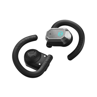 Edifier Hecate by AIR2 Open Ear Stereo Gaming Earbuds with Integrated Noise Cancelling Microphone and RGB Effects - Black