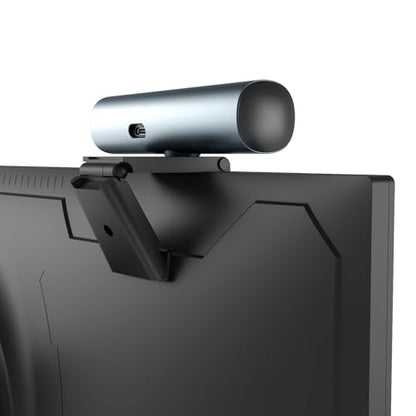 Redragon GW911 4K Webcam for PC, Ultra HD with Dual Noise-Cancelling Mic, PDAF Auto Focus, Auto Light Correction, Plug & Play, Privacy Cover – Works w/Zoom/Teams/Skype/Google Meet