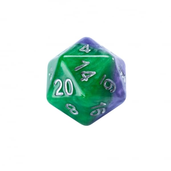 Gate Keeper Games & Dice Gatekeeper Games Halfsies Dice Joker - Upgraded Dice Case - style: Joker
