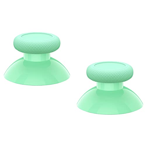 eXtremeRate Replacement Controller Joystick for Xbox One - 4 PCS Mint Green & Cherry Blossoms Pink Analog Thumb Sticks for Xbox Series X/S, Xbox One S/X, Elite Controller with Repair Kit Screwdriver - color: Mint Green & Cherry Blossoms