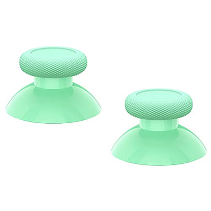 eXtremeRate Replacement Controller Joystick for Xbox One - 4 PCS Mint Green & Cherry Blossoms Pink Analog Thumb Sticks for Xbox Series X/S, Xbox One S/X, Elite Controller with Repair Kit Screwdriver - color: Mint Green & Cherry Blossoms