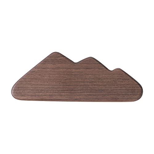 muso wood Business Card Holder for Desk 2 Pack (Walnut) | Wooden Display Business Card Stand for Office Tabletop - size: Walnut 2 Pack