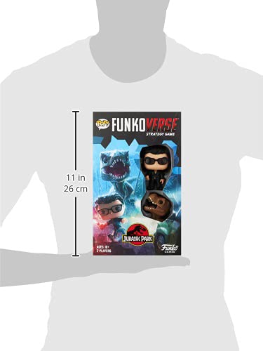 Funkoverse: Jurassic Park 101 2-Pack Board Game (Styles May Vary) - style: Jurassic Park 101 2-Pack