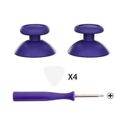 eXtremeRate Replacement 3D Joystick for Nintendo Switch 2 Pro Controller, Left Right Analog Stick Thumbsticks with Screwdriver Tools for Switch 2 Pro Controller, Multi-Colors Options - Purple - color: Purple