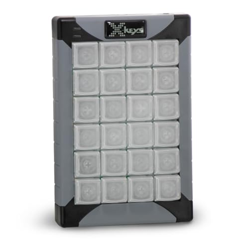 X-keys Programmable Keypads and Keyboards (24 Key, XK-24) - style: Classic