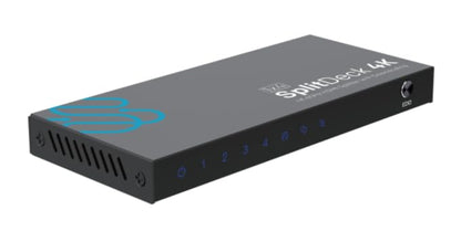 Sewell SplitDeck 4K, 4K 60Hz HDMI Splitter with Downscaling to 1080p. Automatic, Downscaling, and EDID Modes. (1x4) - size: 1x4