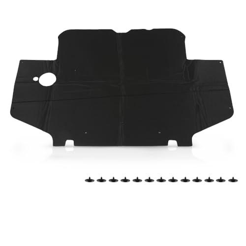 PIT66 Hood Insulation Pad Compatible with Toyota Tacoma 1995-2000 - style: 1995-2000 Toyota Tacoma