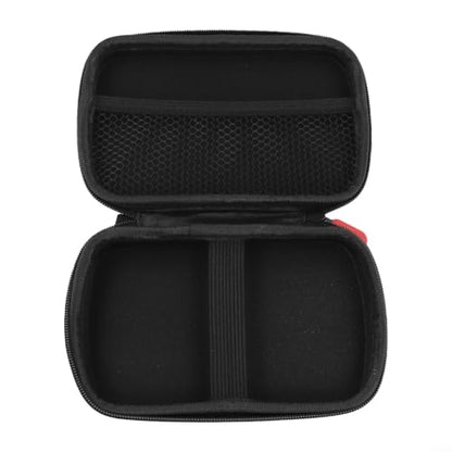 Flannel Hard Carry Case for Anbernic RG Slide Compact 17.1x11.2x4cm Grey Protective Storage for Csole and Charger Accessories for Gamers on