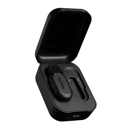 Shure MoveMic One - Pro Direct to Phone Wireless Lavalier Microphone for iPhone & Android, Bluetooth Mini Mic, 24 Hours Charge, Quick Set Up, IPX4, Compact & Portable Clip Lav (MV-ONE-Z7) - style: Single Channel