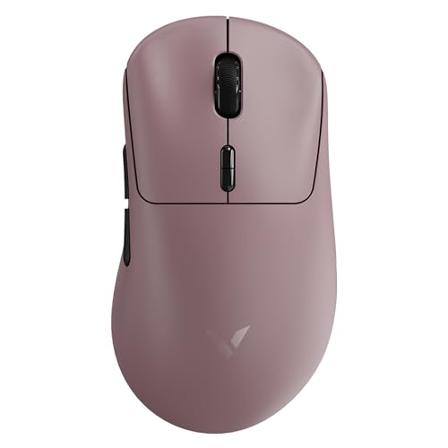 Rapoo VT3 Gen-2 Wireless Gaming Mouse, True 8K Wireless Polling Rate, 53g Lightweight, Up to 750 Hr Battery, Nordic nRF54L15 MCU, 100-Million Mechanical Switch, 10 Programmable Buttons, Macro Enabled - color: Pink
