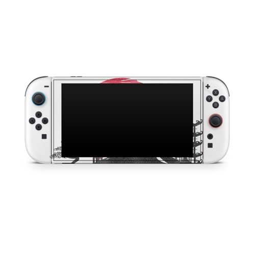 Glossy Glitter Gaming Skin Compatible with Nintendo Switch 2 Console Only - Japanese Style - Premium 3M Vinyl Protective Wrap Decal Cover - Easy to Apply | Crafted in The USA by MightySkins - color: Japanese Style, size: Switch 2 Console Skin Only, style: