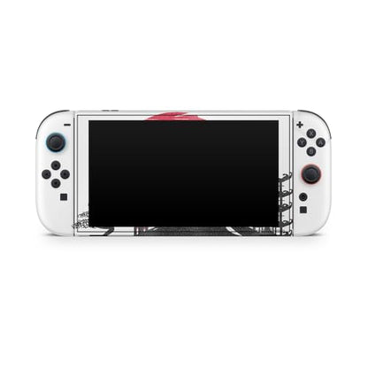 Glossy Glitter Gaming Skin Compatible with Nintendo Switch 2 Console Only - Japanese Style - Premium 3M Vinyl Protective Wrap Decal Cover - Easy to Apply | Crafted in The USA by MightySkins - color: Japanese Style, size: Switch 2 Console Skin Only, style: