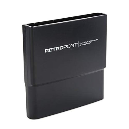 Retro-Bit RDP 2 in 1 Portable Handheld Console System - for NES and SNES Games - Black