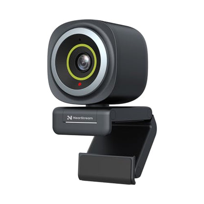 NearStream 4K Webcam for PC with AI Auto Framing and Noise-Canceling Mic | Autofocus, 45°-95° Adjustable FOV, Plug & Play, Software Control, 4K for Streaming, Video Calls and Content Creation - style: 4K@30FPS,1080P@60FPS