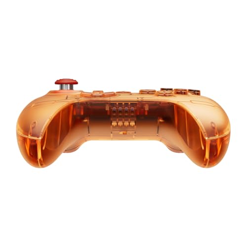 8Bitdo 64 Bluetooth Controller for Analogue 3D, Fire | Switch/Switch 2, Windows and Android Support, Wired USB, D-Input/S-Input Modes, Hall Effect Joystick, Vibration - color: Fire