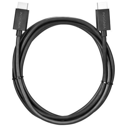 INSIGNIA 4K Ultra HD HDMI Cable – High-Speed 18Gbps, HDR, ARC, Ethernet – Compatible with TV, Monitor, PS5, Xbox, Blu-ray, Laptop (HDMI Cable, 8 ft) - size: 8 ft, style: HDMI Cable