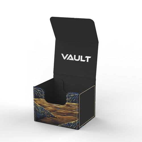 Vault's - TCG/MTG 100+ Card Art Deck Boxes (Starry Black Lotus) - style: Starry Black Lotus