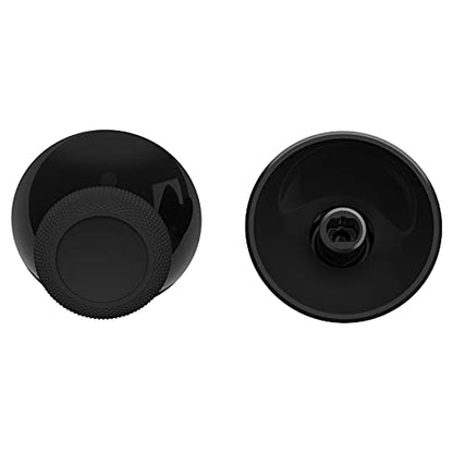 eXtremeRate Replacement Thumbsticks for Xbox Series X & S, Joysticks Repair Kit for Xbox Wireless Controller, Custom Analog Stick Buttons for Xbox One S/X/Elite Controller - Black - color: Black