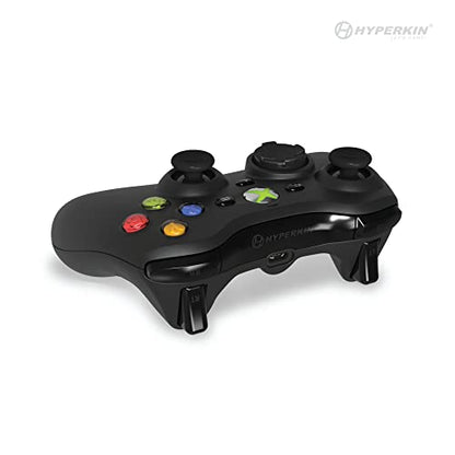 Hyperkin Xenon Wired Controller for XBOX Series X|S, XBOX One & Windows 10|11, PC, Plug and Play Gaming Gamepad with 3.5MM Audio Jack, Impulse Triggers - Black - Officially Licensed - color: Black