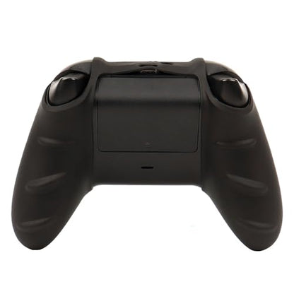 Skull Controller Skin Compatible with Xbox Series X Wireless Controller, RALAN Protector Case， Customised Thumb Grips Cap - color: Skull black red