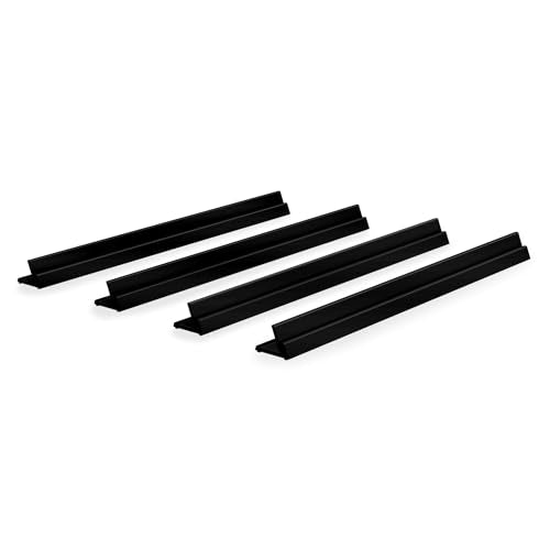 Hands Free Card Holder Stand, Non-Slip, 4 pieces, 13.4 Inches (34 cm), Made in Japan, for Card Games, Lightweight, TCG, (Black) - style: 4 Pack-Black
