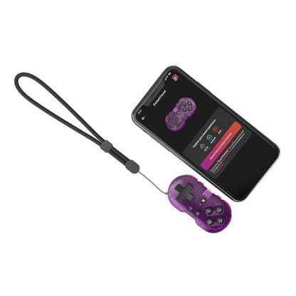 CRKD ATOM - Collectible Keychain Controller for Nintendo Switch, PC, Mac, Mobile and Smart TV (Atomic Purple) - color: Atomic Purple