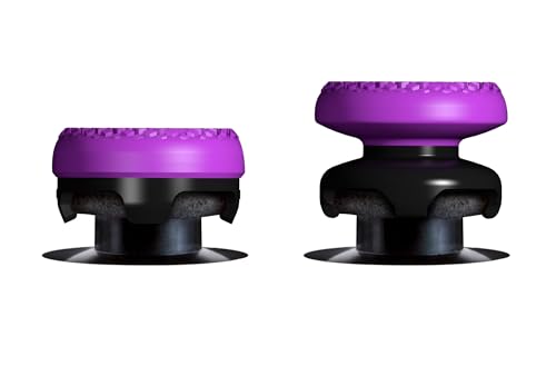 KontrolFreek Aim Boost Kit for PlayStation 5 (PS5) and PlayStation 4 (PS4) Controller | Includes Performance Thumbsticks and Precision Rings | Frenzy Edition