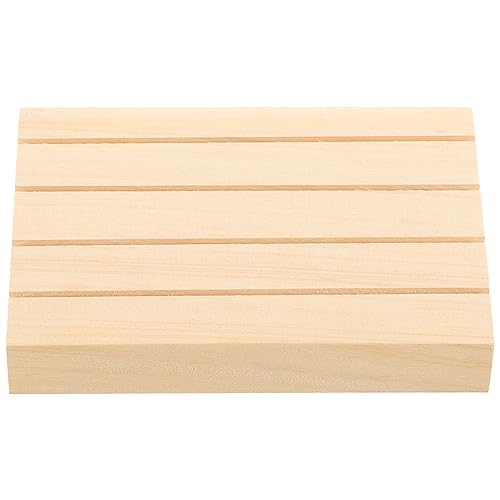 Angoily Wooden Playing Card Holder Stand for and Organization Slot Design for Card Games and Sturdy Wooden Construction and Game Gatherings