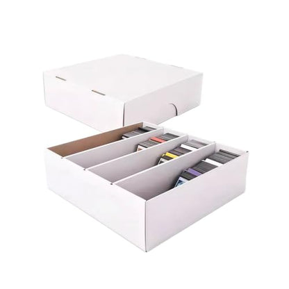 Sports Card Storage Boxes 3200 Count, Cardboard Trading Card, Large Capacity Card Cases for Baseball Cards, Sports Cards, TCG, MTG & All Trading Card Games
