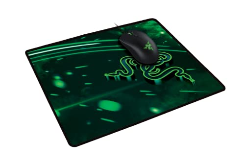 Razer Goliathus Speed (Medium) Gaming Mousepad: Smooth Gaming Mat - Anti-Slip Rubber Base - Portable Cloth Design - Anti-Fraying Stitched Frame - Cosmic - color: Cosmic, size: Medium