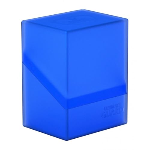 Ultimate Guard Boulder 80+ Classic, Deck Case for 80 Double-Sleeved TCG Cards, Sapphire, Secure & Durable Storage for Trading Card Games, Soft-Touch Finish - color: Sapphire, size: 80+