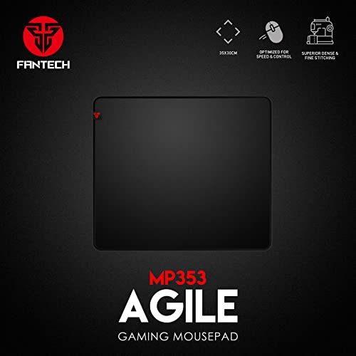 FANTECH Agile MP353 Medium Gaming Mouse Pad - SPEEDSILK Mat, 350x300x4mm - size: Medium(13.8''x11.8'')