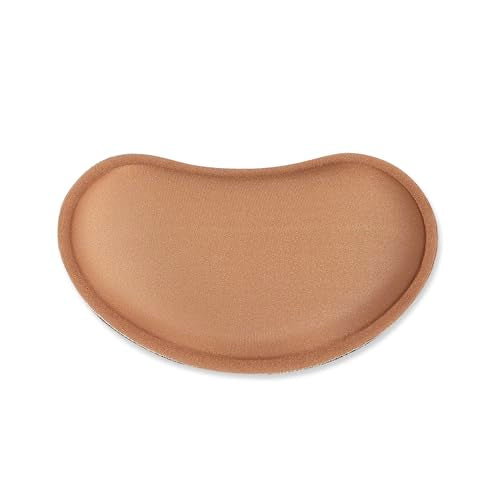 Office Ergonomic Memory Foam Computer Mouse and Keyboard Wrist Rest pad Support Carpal Tunnel, Wrist Rest for Keyboard and Mouse, Wrist Support Set - color: Brown, style: Mouse wrist pad