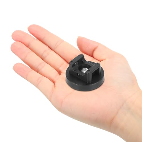 Yookeer Magnetic Zip Tie Mount Base Black Magnetic Cable Clips Wire Holder Multipurpose Cable Ties Management Base Electrical Supplies for Wire - size: 31 mm