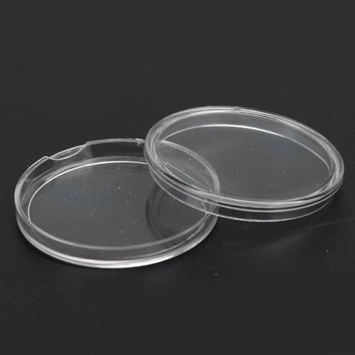Storage Box 100pcs Clear Containers with EVA Foam Pads Durable Material Organizer Case for Collection Supplies